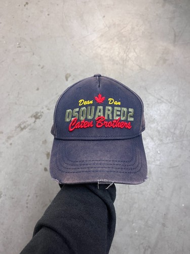 Dsquared2 caten brothers cap - dsquared2,