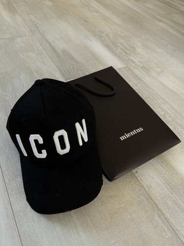 Dsquared dsq2 icon cap schwarz - icon,
