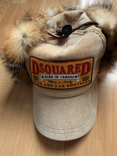 Dsquared2 kunstpelz cap m - cap,