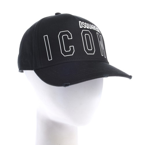 Cap dsquared schwarz weiß one - cap,