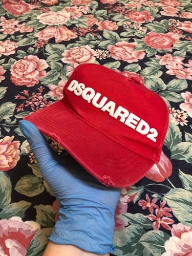 Dsquared2 red baseball cap - dsquared2,