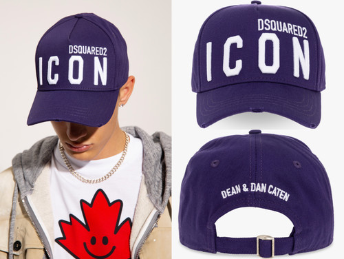 Dsquared2 icon baseballcap - dsquared2,