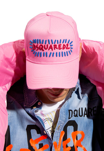 Dsquared2 pink icon - pink,